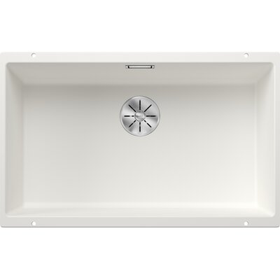 Zlewozmywak jednokomorowy BLANCO Subline 700-U 523446 Biały  46x73