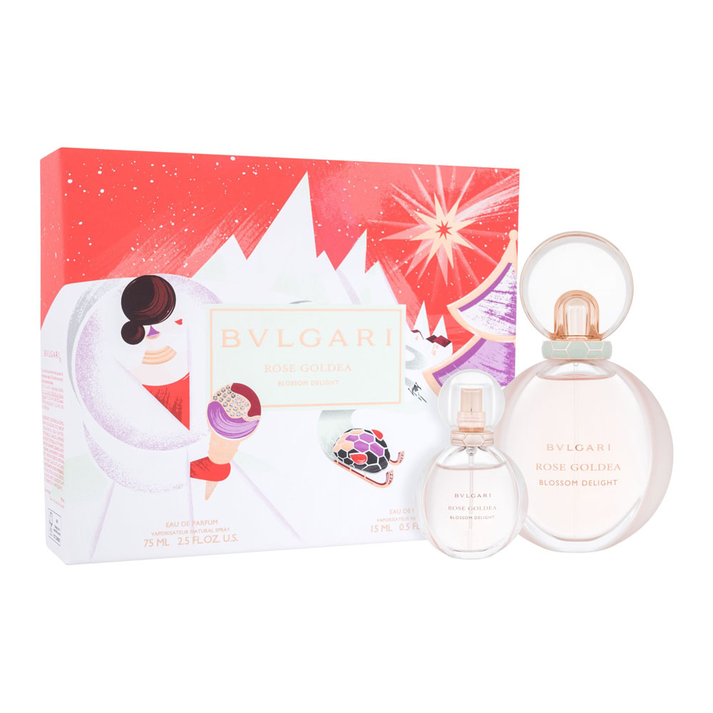 Bvlgari Rose Goldea Blossom Delight zestaw damski: woda perfumowana, 75 ml + woda perfumowana, 15 ml