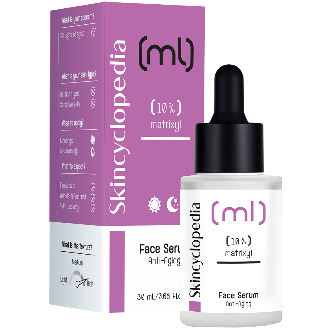 Skincyclopedia skoncentrowane profesjonalne serum przeciwzmarszczkowe z 10% matrixyl 3000, 30 ml