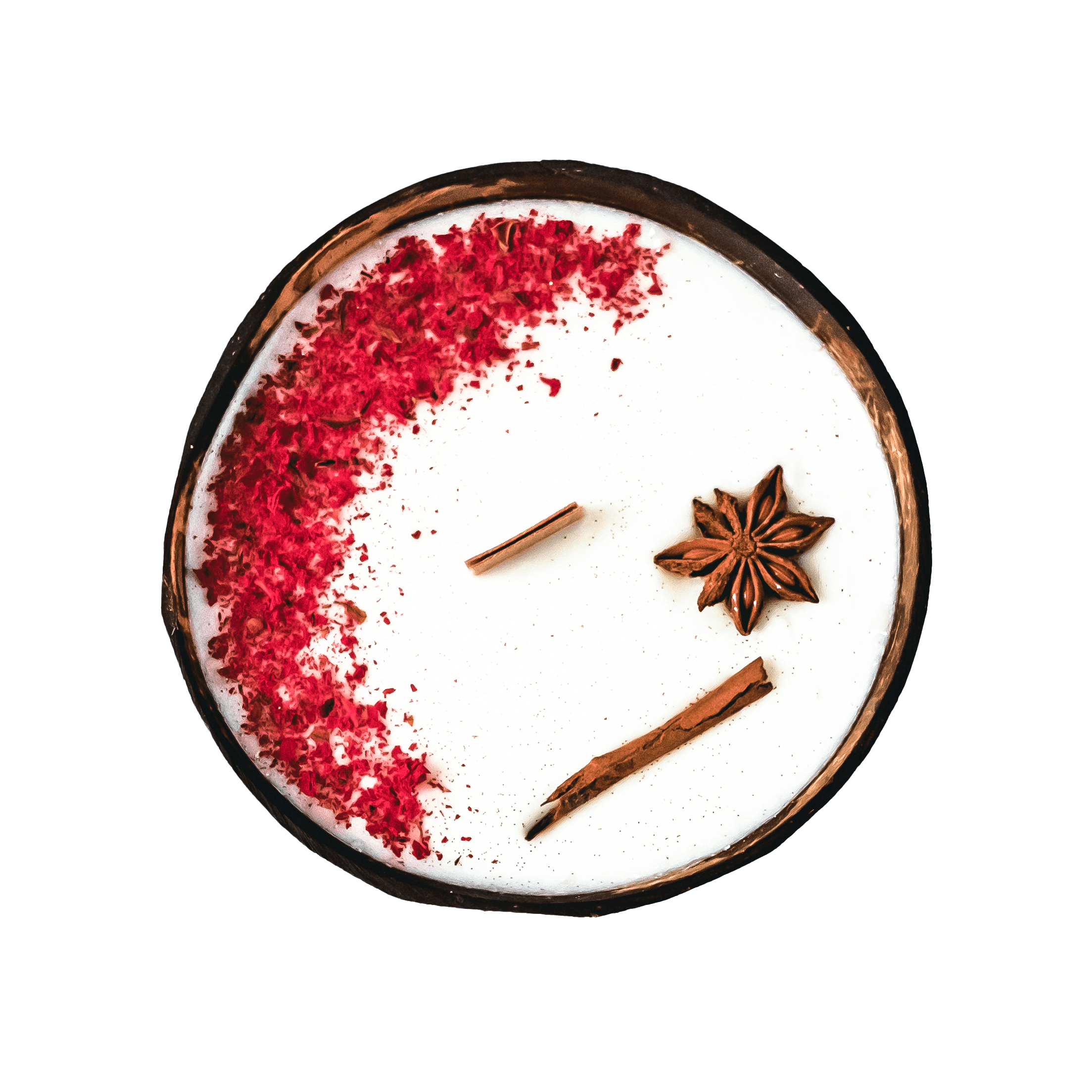 Cocowick Miłość świeca sojowa w kokosie, 280 ml