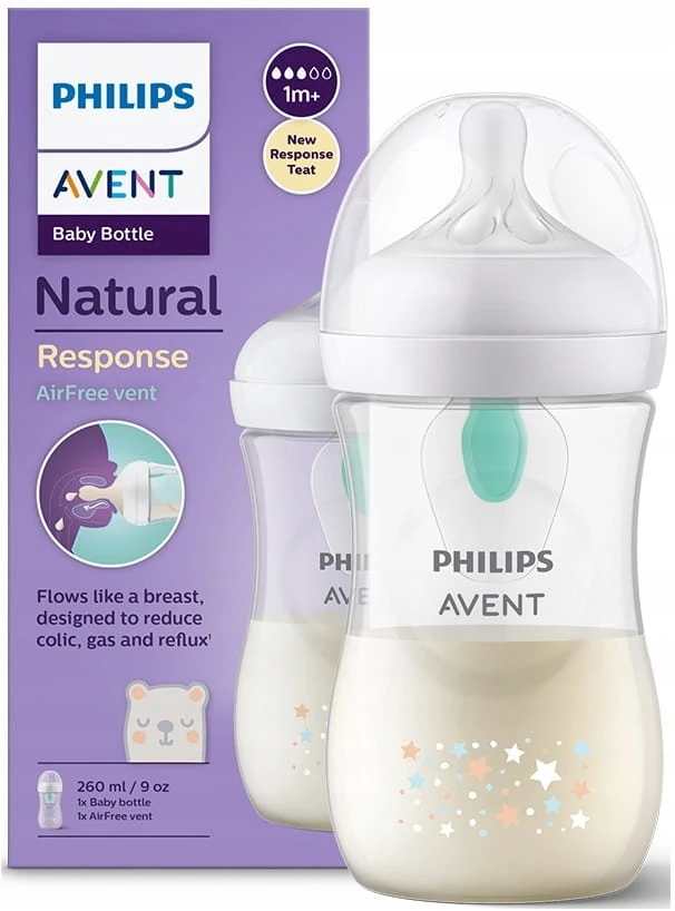 AVENT BUTELKA NATURAL RESPONSE AIRFREE 260ml