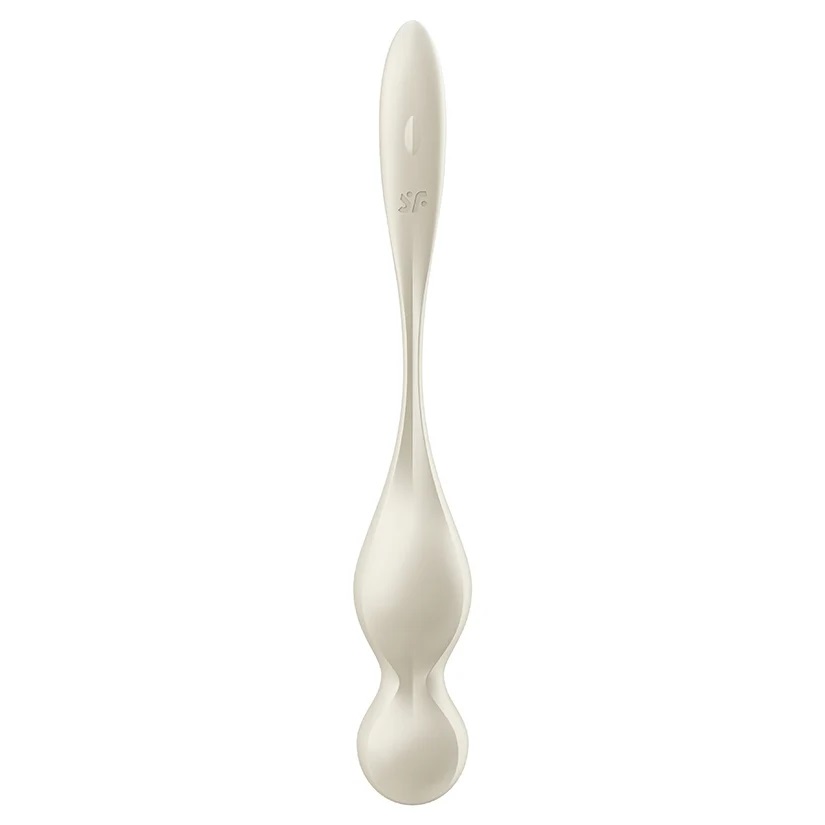 Satisfyer Love Birds 1 kulki do ćwiczeń mięśni kegla White, 1 szt.