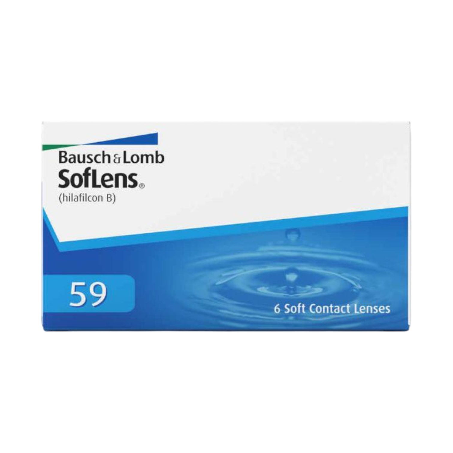 Soflens 59 miesięczne soczewki kontaktowe, moc -05.75, 6 szt./1 opak.