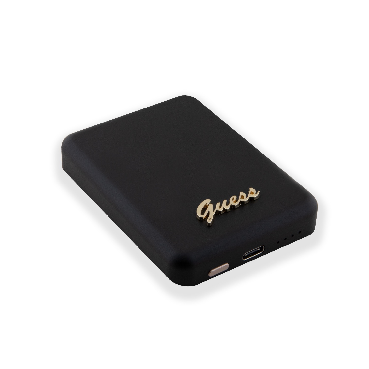 Guess Metal Script Logo 5000 mAh Magsafe Black - powerbank