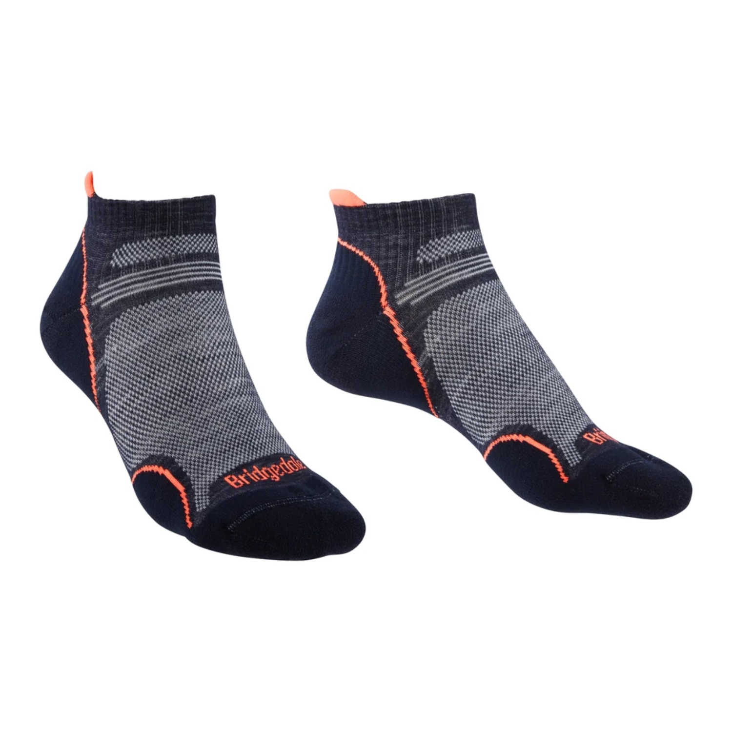 Damskie skarpety sportowe Bridgedale Ultralight T2 Merino Performance Low navy/candy - 38-40