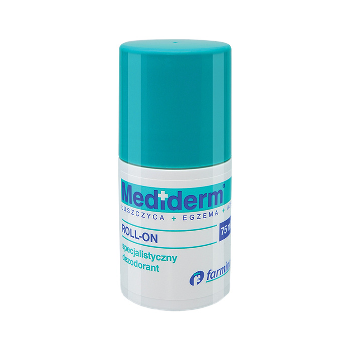 Mediderm wyrób medyczny: dezodorant w kulce, 75 ml