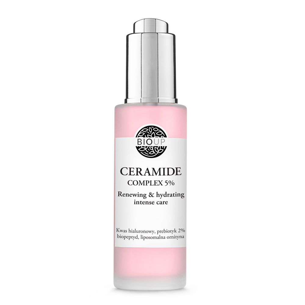 Bioup serum do twarzy z ceramidami prebiotykami i kwasem hialuronowym, 30 ml