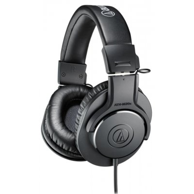 Słuchawki nauszne AUDIO-TECHNICA ATH-M20X Czarny