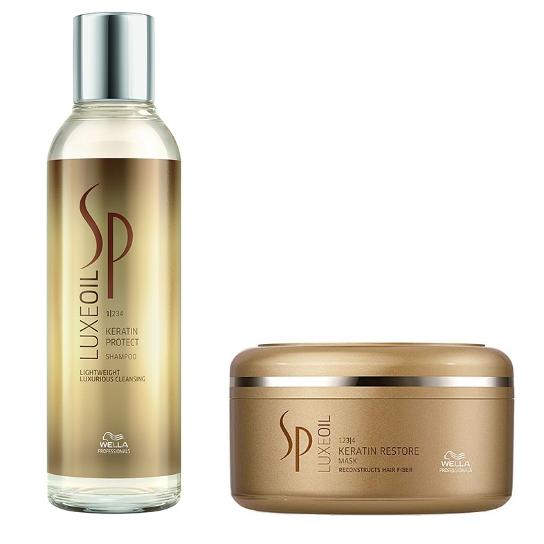Wella Professionals Wella SP Luxe Oil zestaw regenerujący do włosów: szampon, 200 ml + maska, 150 ml