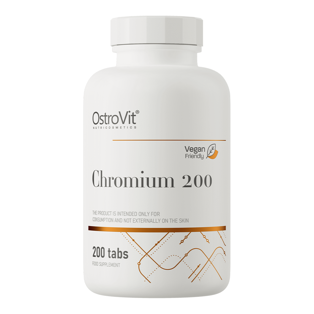 OstroVit Chrom 200 μg suplement diety, 200 tabl./1 opak.