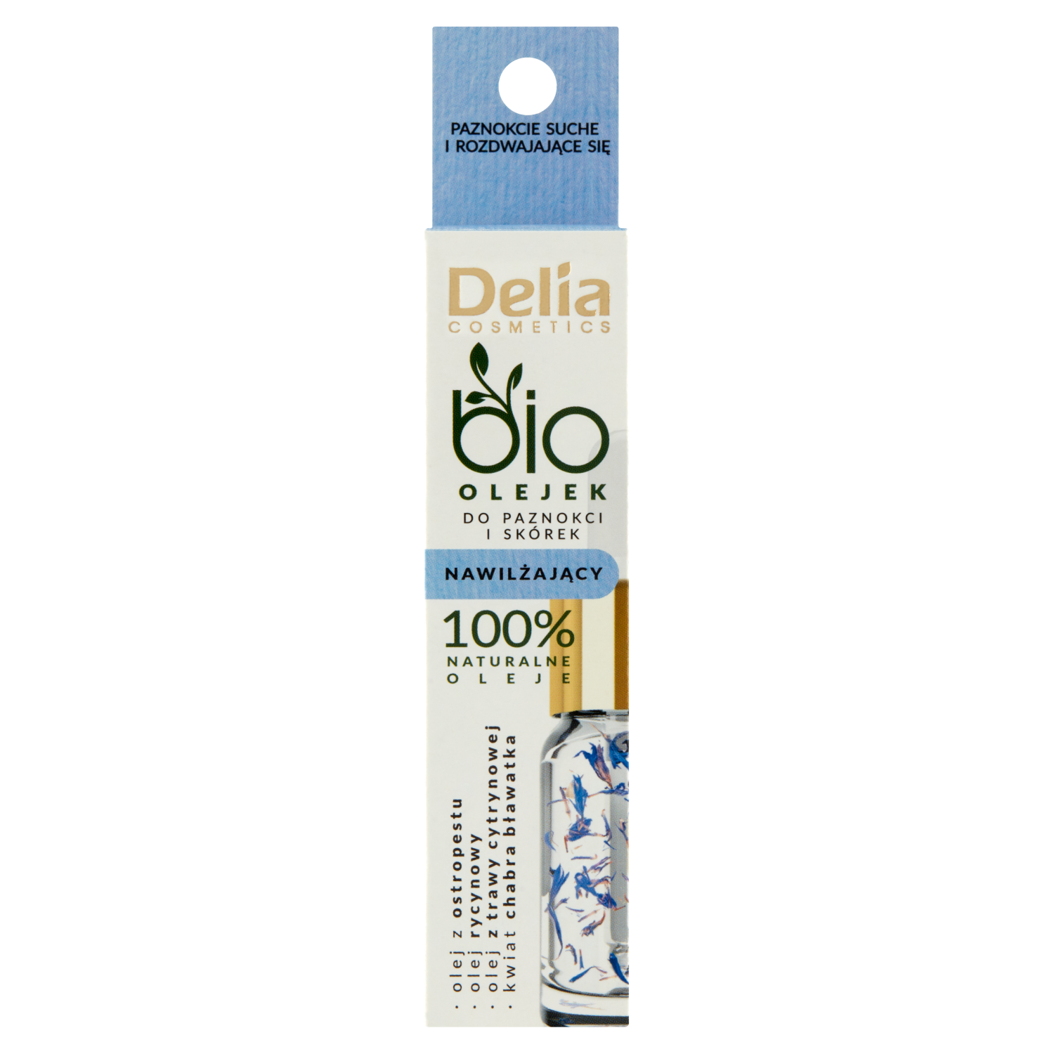 Delia Bio olejek nawilżający do paznokci i skórek, 10 ml