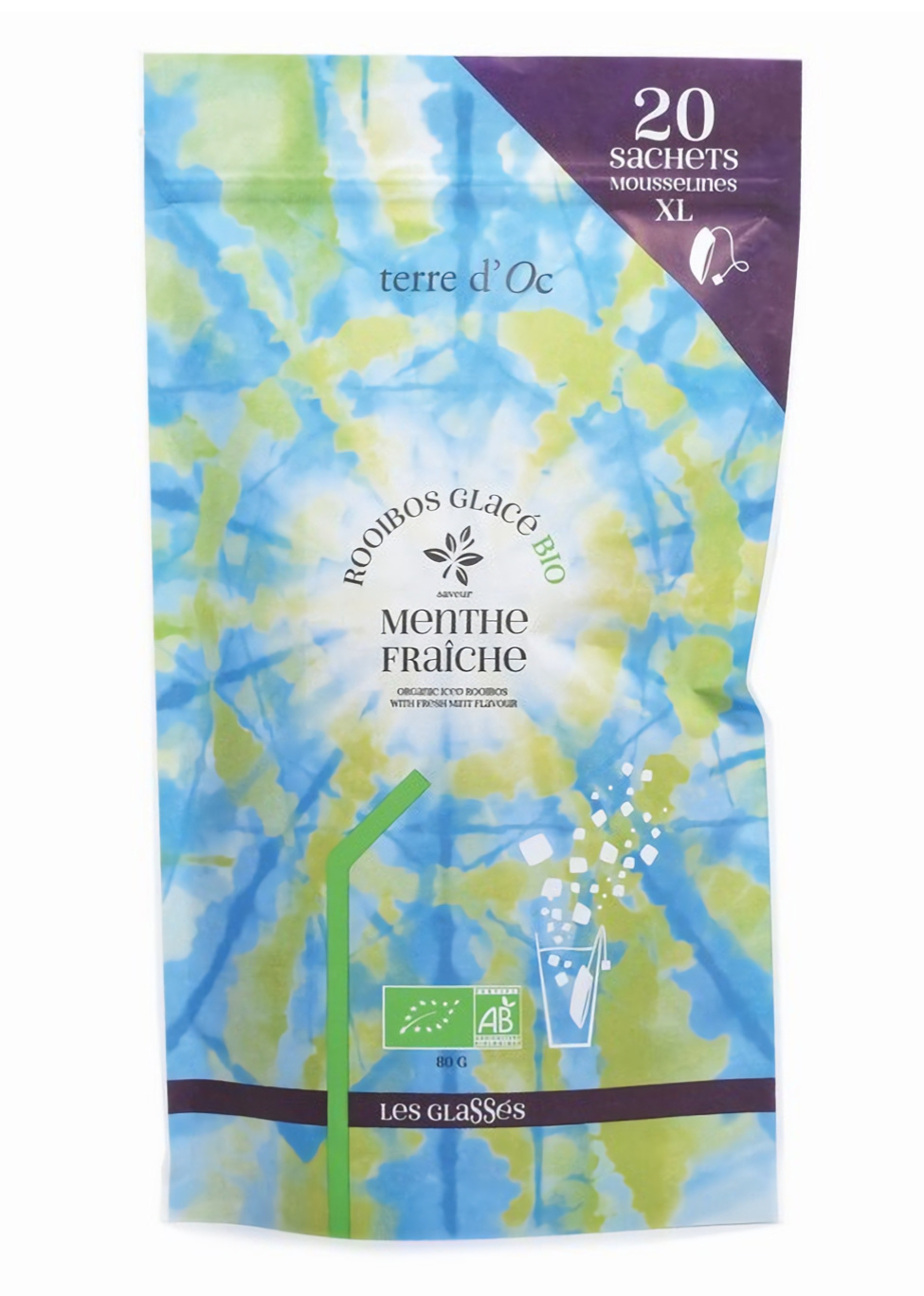 Terre d'Oc - Herbata mrożona 20 x 4 g Iced Menthe Fraiche
