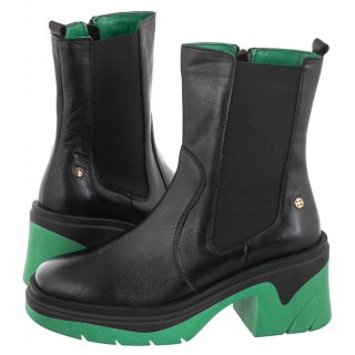 Sztyblety Maciejka Czarne/Zielone 05746-09/00-7