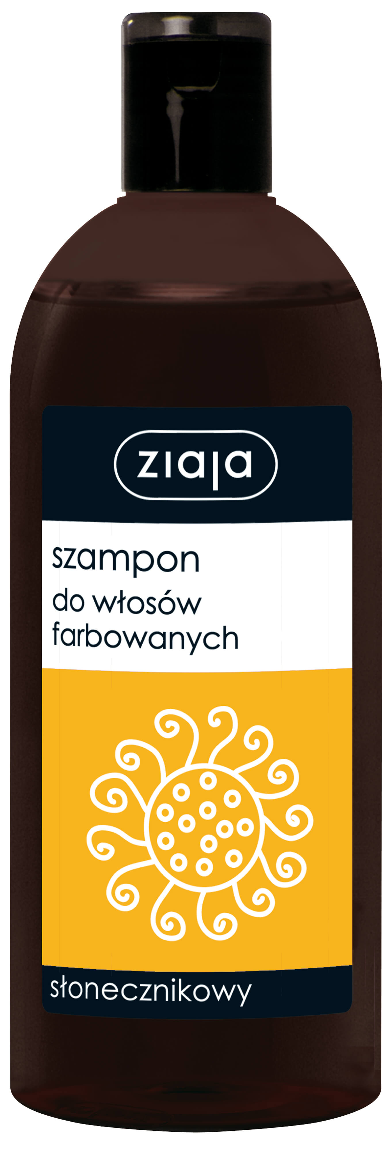 Ziaja, szampon słonecznikowy do włosów farbowanych, 500 ml