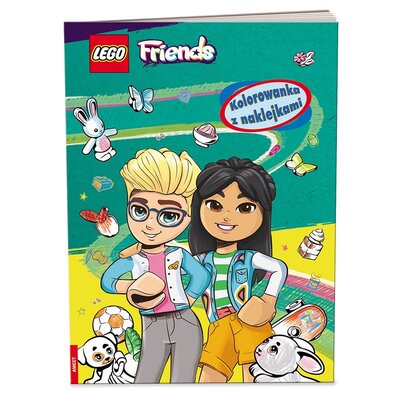 Kolorowanka LEGO Friends z naklejkami NA-6150