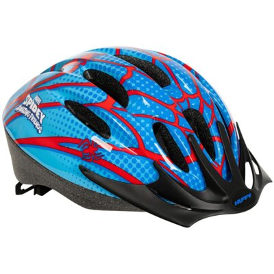 Kask rowerowy HUFFY Spidey i Super Kumple Niebiesko-czerwony dla Dzieci (rozmiar S/M)
