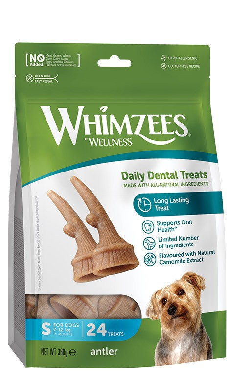 WHIMZEES Wege Róg gryzak dentystyczny S 24 szt