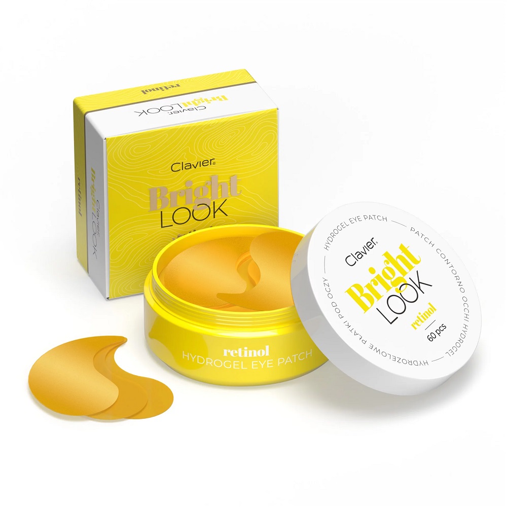 Płatki pod oczy CLAVIER Bright Look Retinol 60 szt.