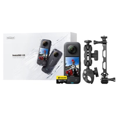 Kamera sportowa INSTA360 X3 Motorcycle Kit Czarny