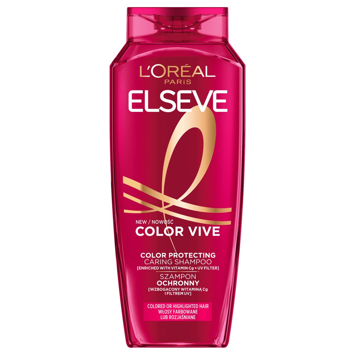 L'Oréal Paris Elseve Color-Vive szampon ochronny do włosów, 400 ml