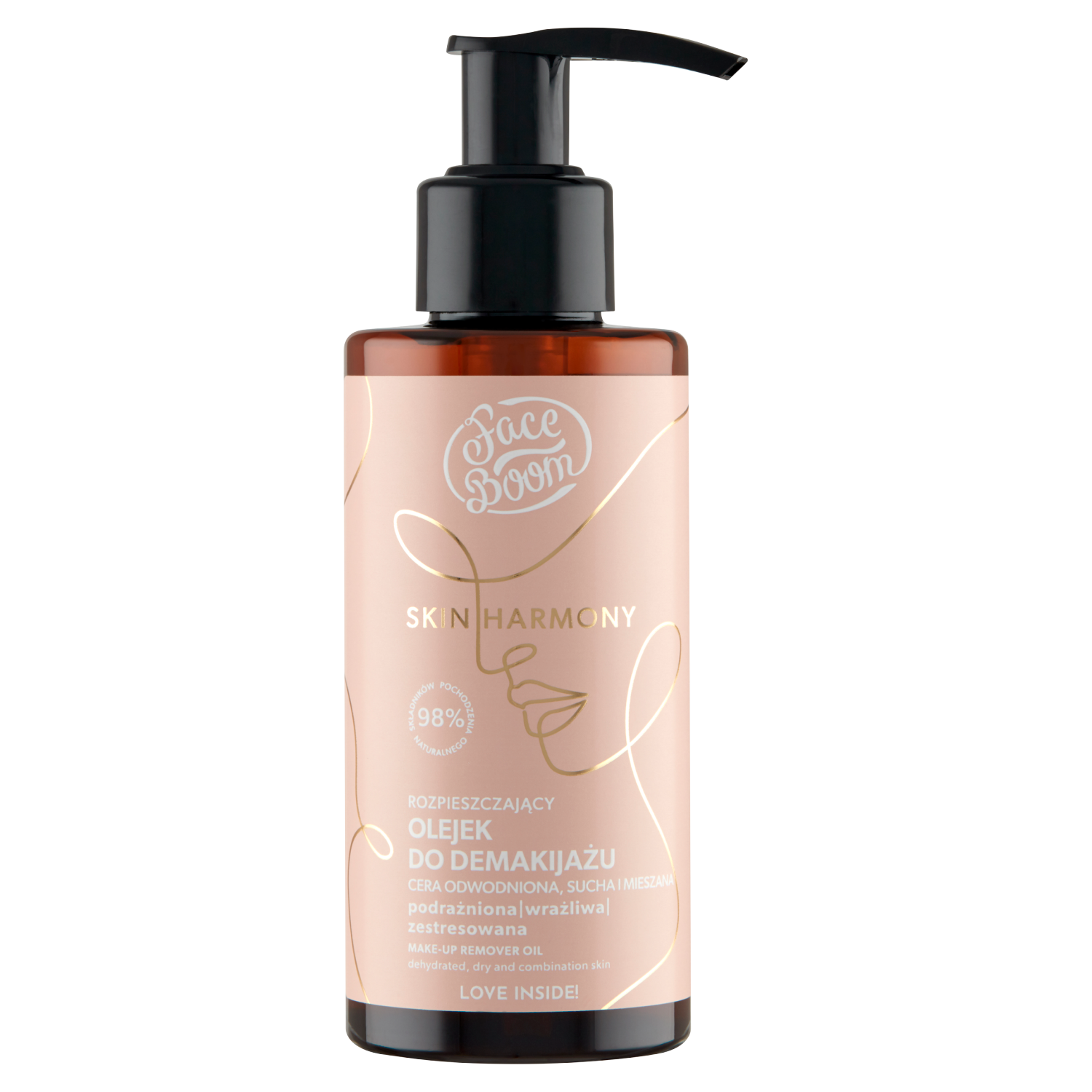 Faceboom Skin Harmony olejek do demakijażu, 130 ml