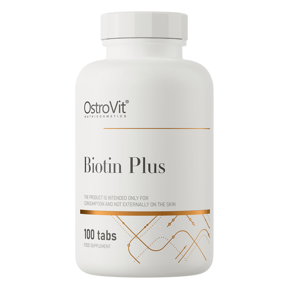 OstroVit Biotyna Plus suplement diety, 100 tabl./1 opak.