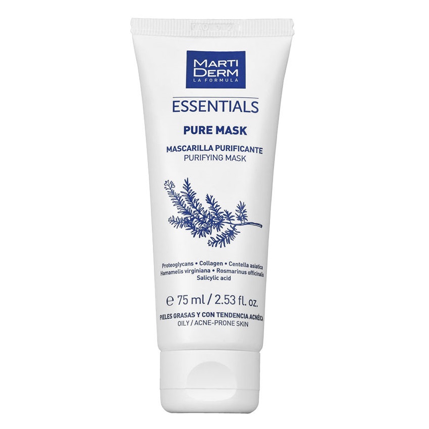 MartiDerm Essentials oczyszczająca maska do twarzy, 75 ml