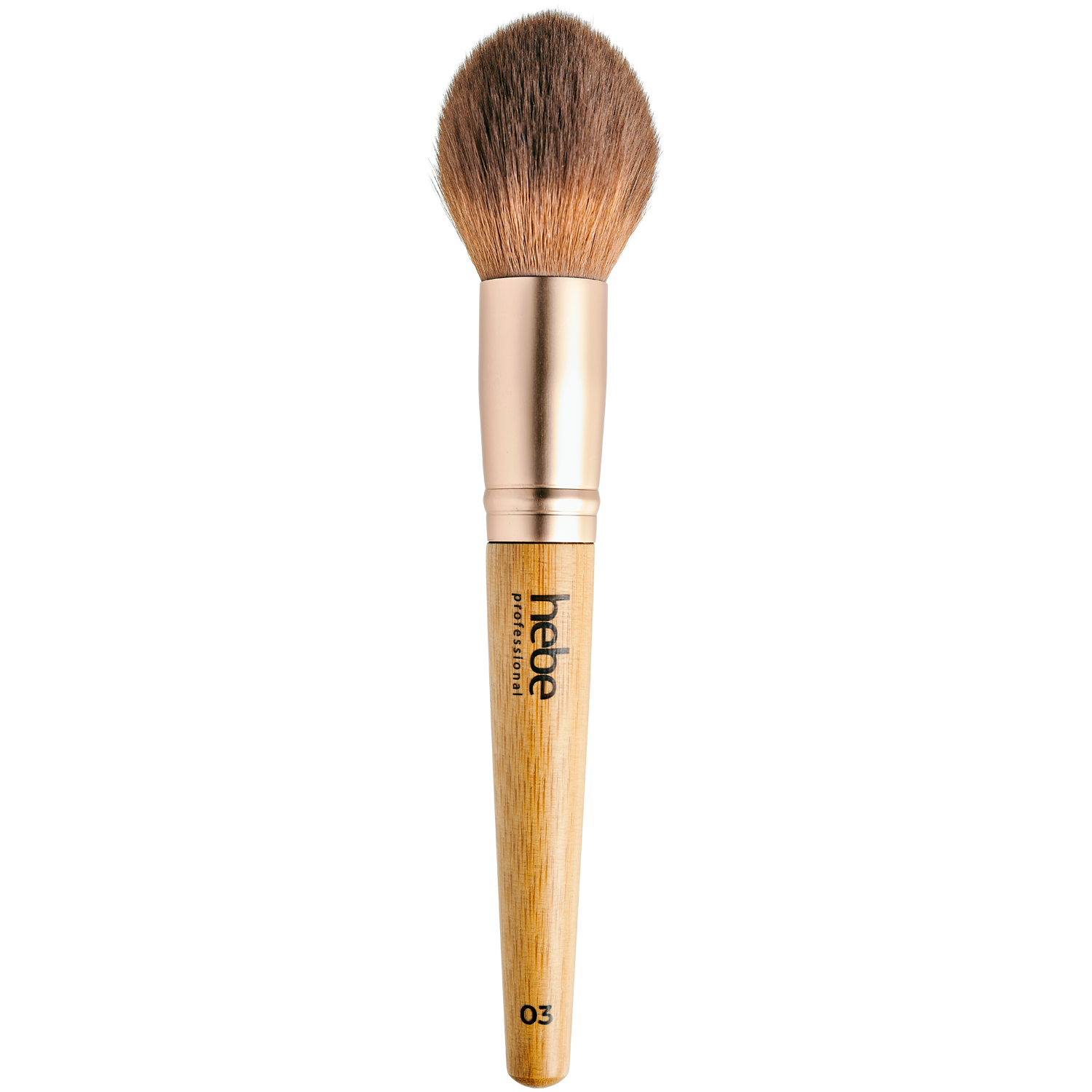 Hebe Professional Bamboo pędzel do bronzera i rozświetlacza 03, 1 szt.