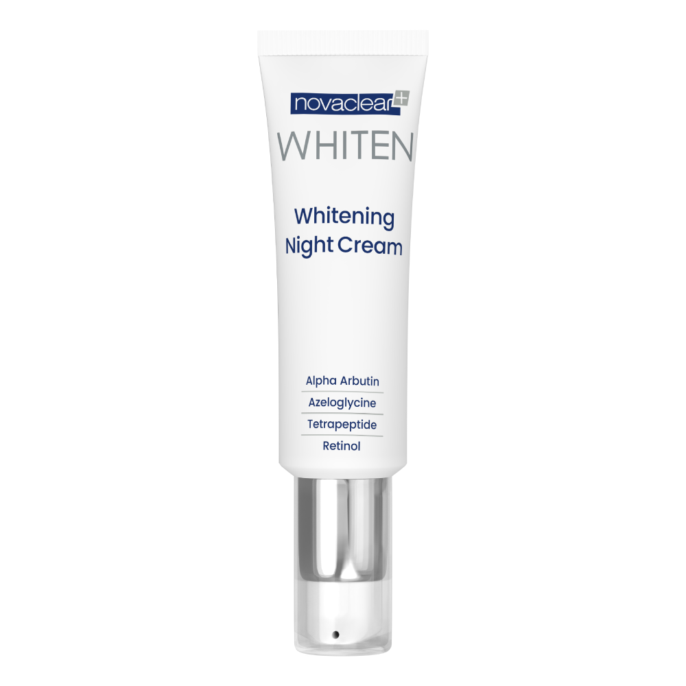 Novaclear Whiten krem do twarzy redukujący przebarwienia na noc, 50 ml