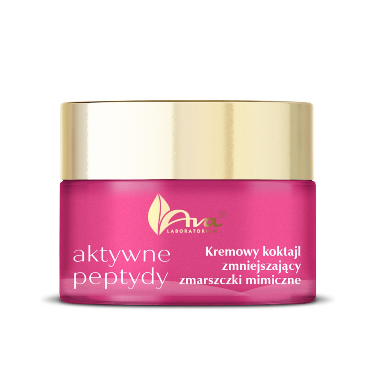 Ava Aktywne Peptydy kremowy koktajl zmniejszający zmarszczki mimiczne do twarzy, 50 ml