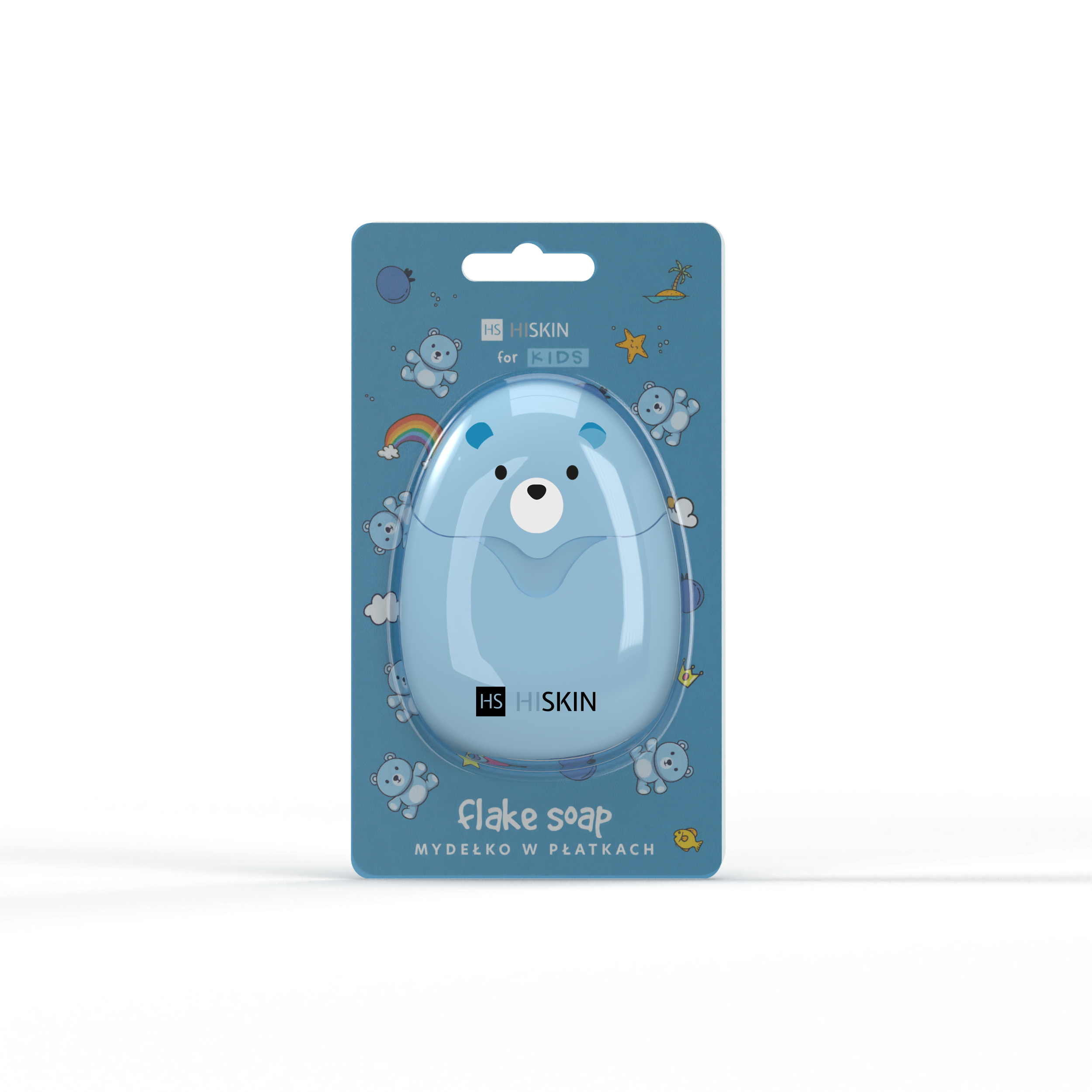 Hiskin For Kids mydło w płatkach do mycia rąk dla dzieci, 50 szt./1 opak.