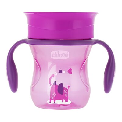 Kubek CHICCO 360 200 ml Różowy