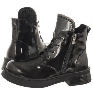 Trzewiki Venezia Czarne Lakierowane 0032322 43 Black