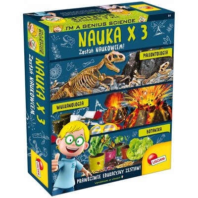Zestaw edukacyjny LISCIANI I'm a Genius Nauka x 3 304-PL82131