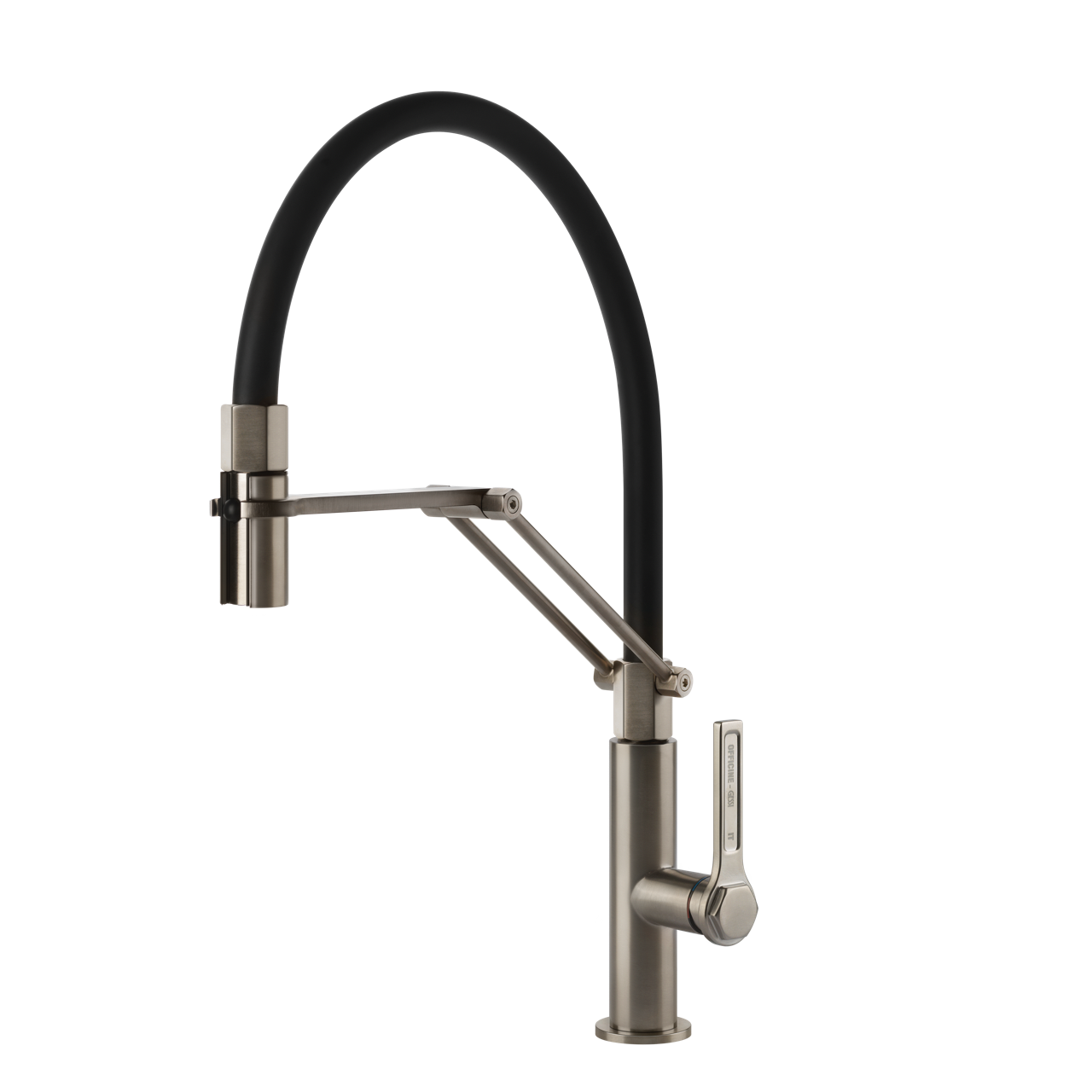 Gessi - Bateria kuchenna Officine półprofesjonalna 60055 Finox (Nikiel szczotkowany)