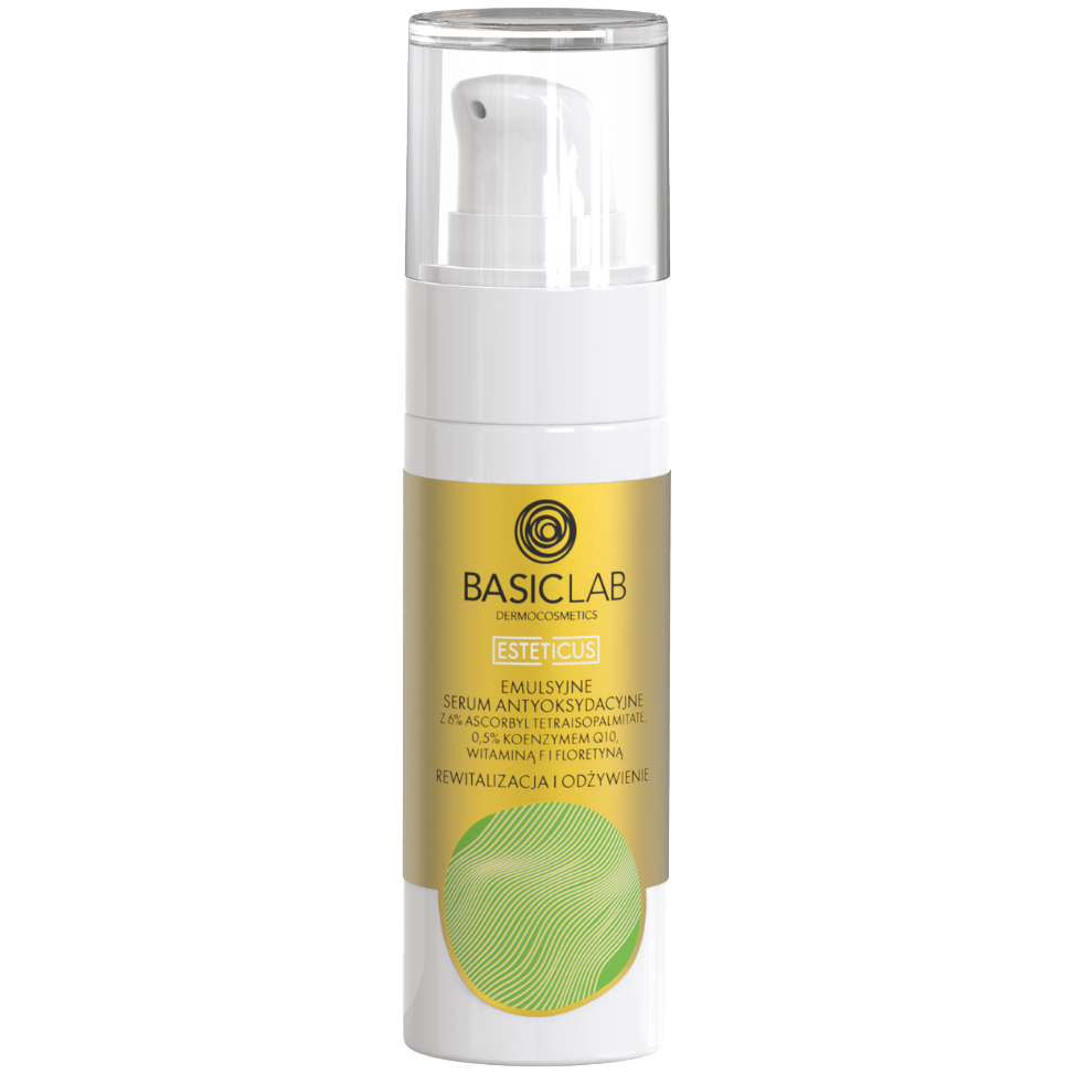 Basiclab Esteticus serum antyoksydacyjne do twarzy, 30 ml