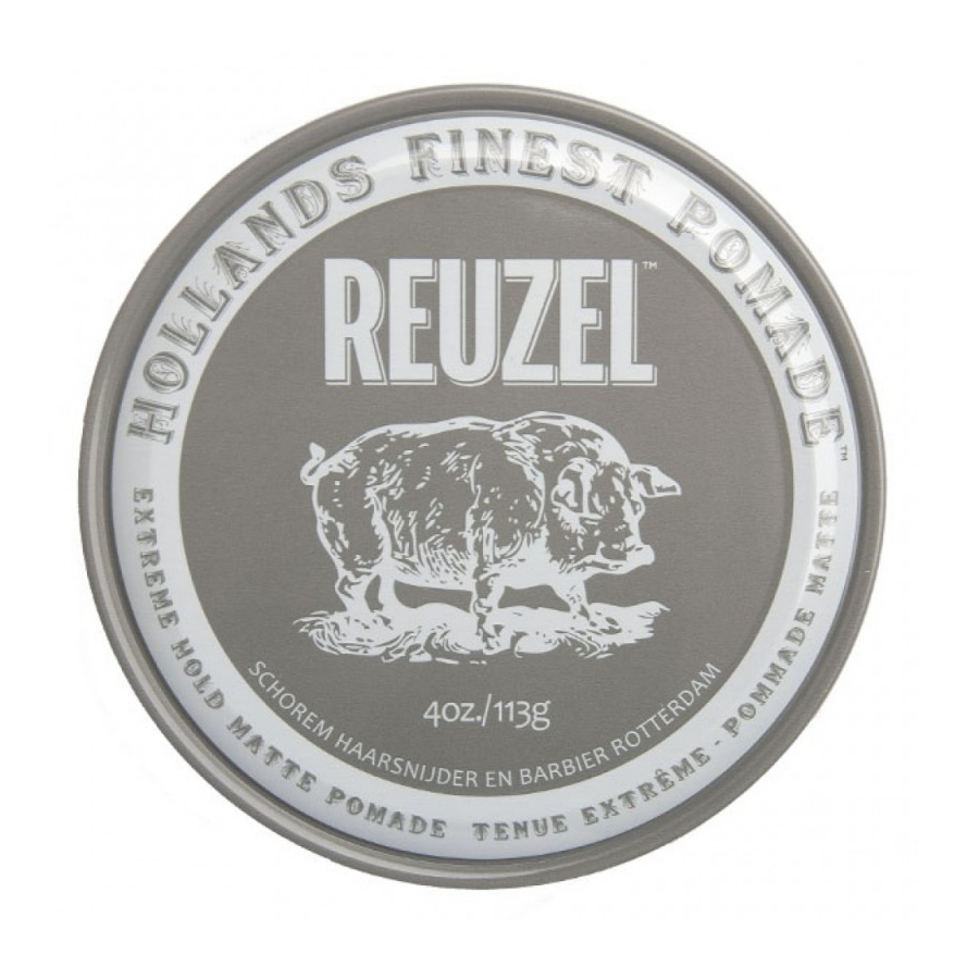 Reuzel Extreme Hold Matte Pomade ekstramocna matowa pomada do włosów, 113 g