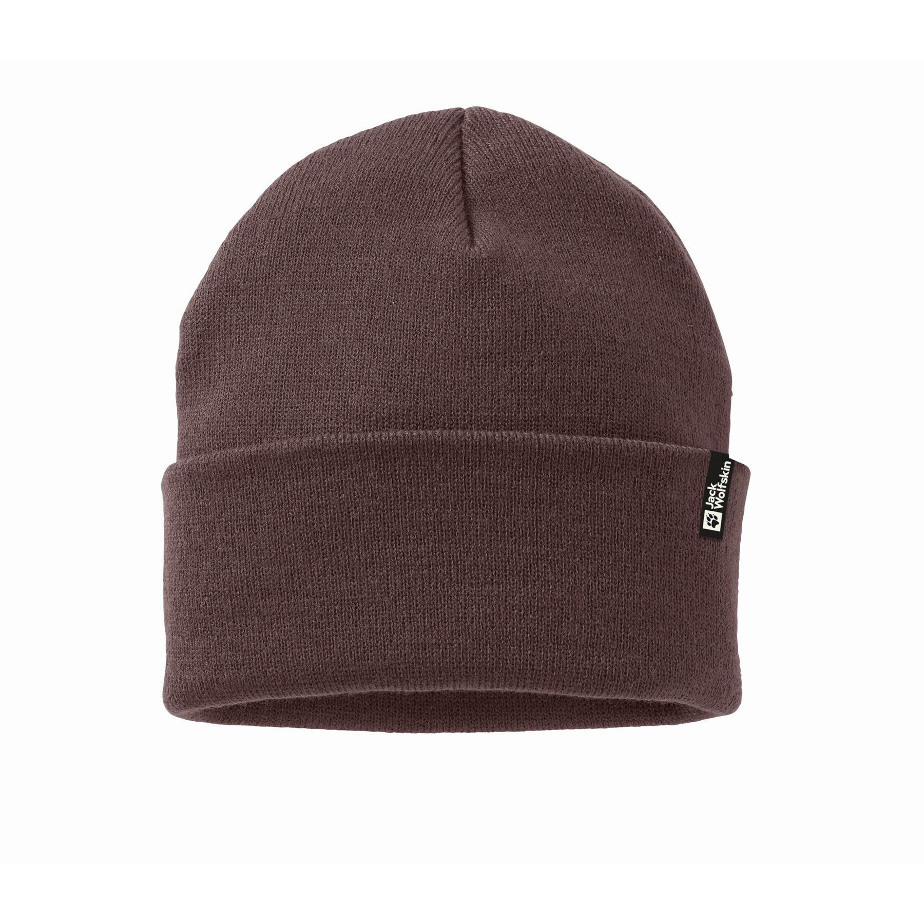 Czapka Jack Wolfskin RIB BEANIE boysenberry - ONE SIZE