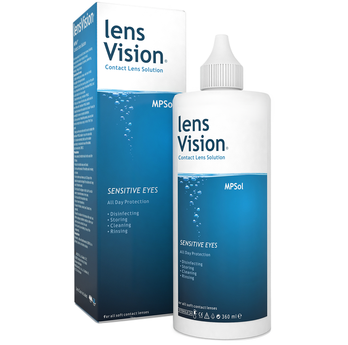 Lens Vision płyn do wszystkich miękkich soczewek kontaktowych, 120 ml