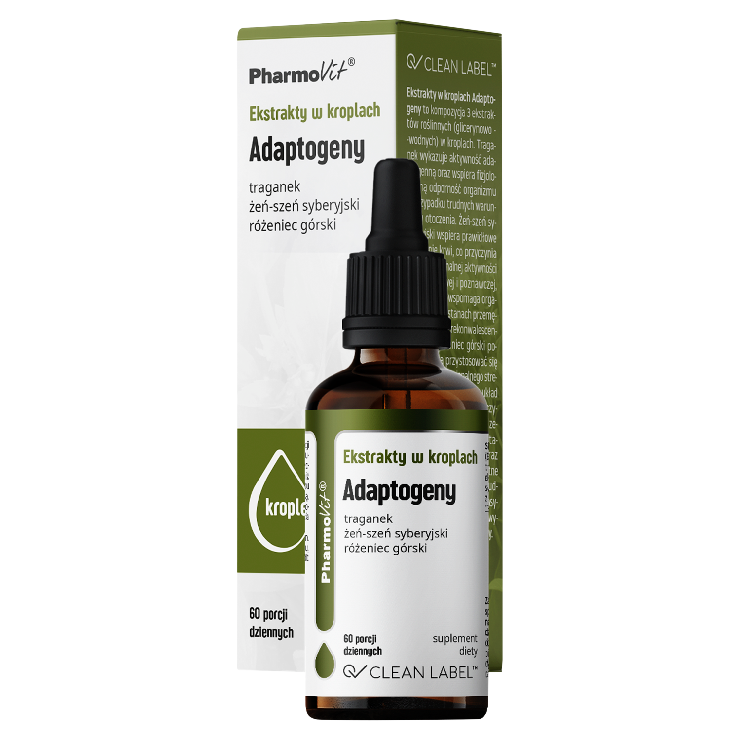 Pharmovit Adaptogeny suplement diety, 30 ml