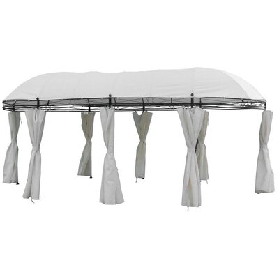 Pawilon ogrodowy PATIO Tarragona 47726 Biały