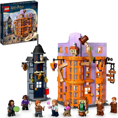 LEGO 76422 Harry Potter Ulica Pokątna: Magiczne dowcipy Weasleyów