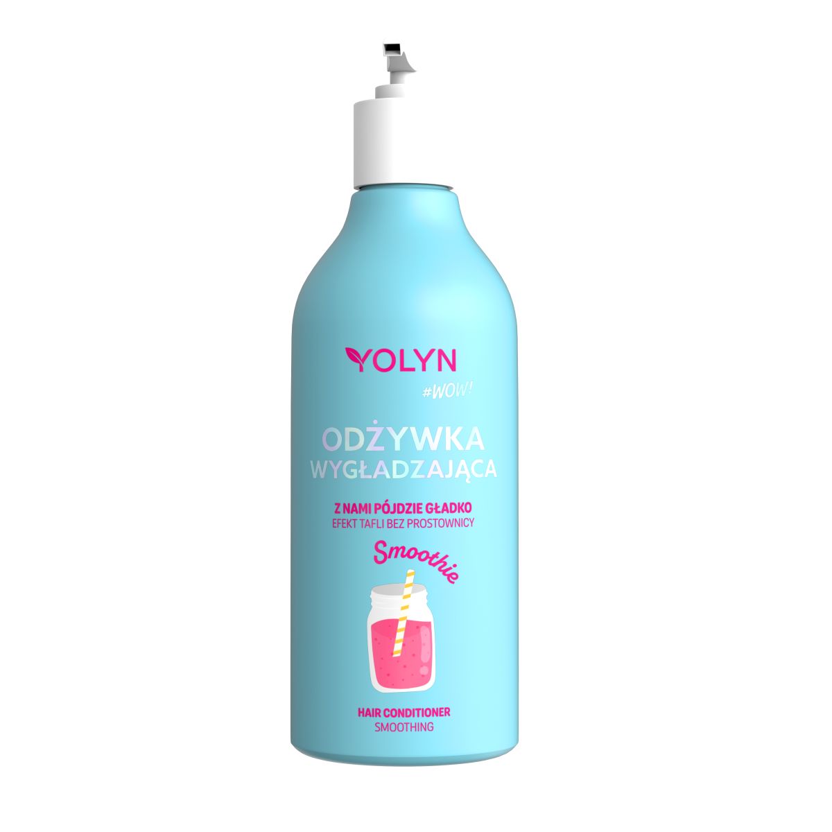 Yolyn Wow wygładzająca odżywka do włosów, 450 ml