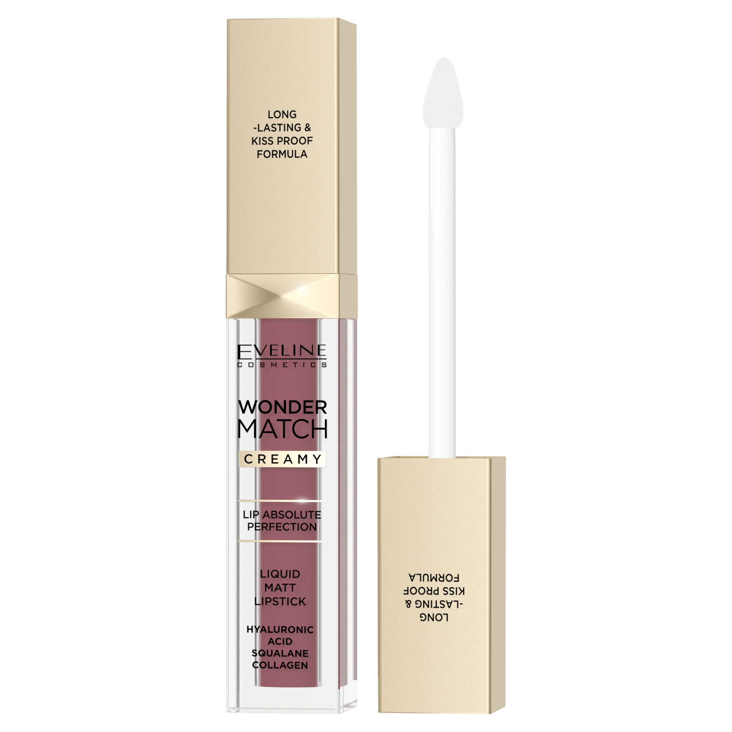 Eveline Cosmetics Wonder Match matowa pomadka w płynie do ust 02 candy, 6,8 ml