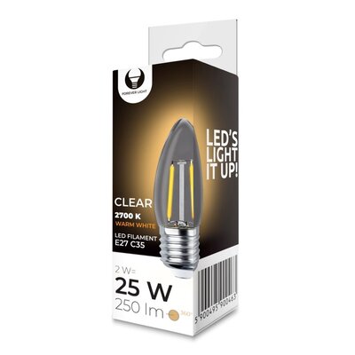 Żarówka LED FOREVER LIGHT RTV0100001 2W E27