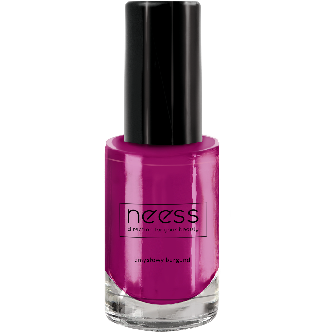 Neess lakier do paznokci zmysłowy burgund, 5 ml