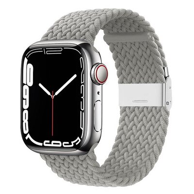 Pasek CRONG Wave Band do Apple Watch do koperty 38/40/41/42mm Jasnoszary