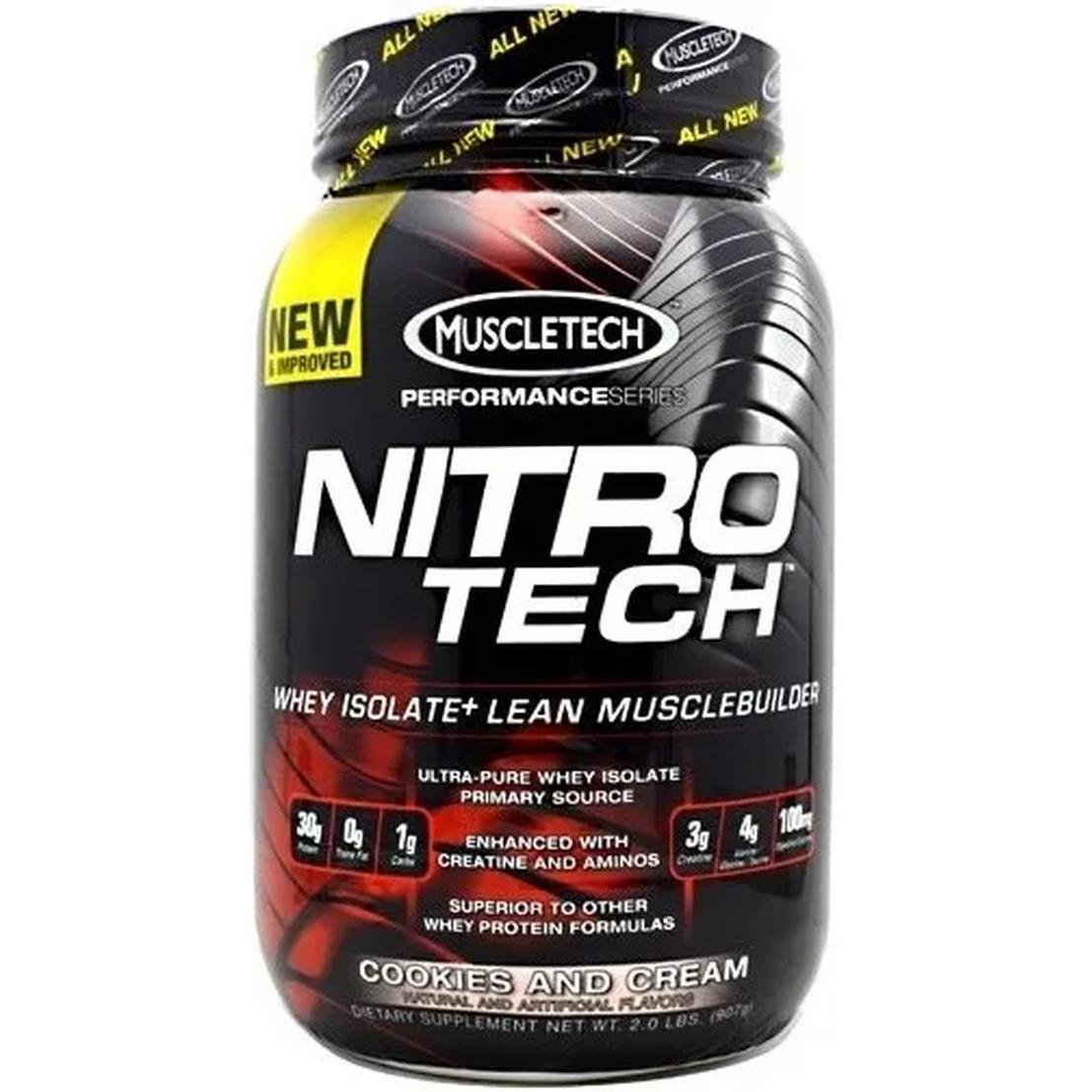 MuscleTech Nitro-Tech odżywka białkowa, Milk Chocolate, 907 g