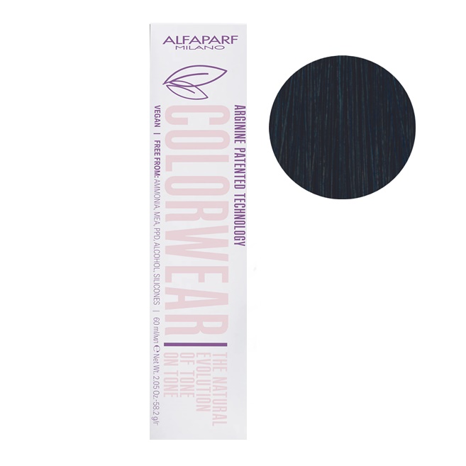 Alfaparf Color Wear farba do włosów bez amoniaku 1.11, 60 ml