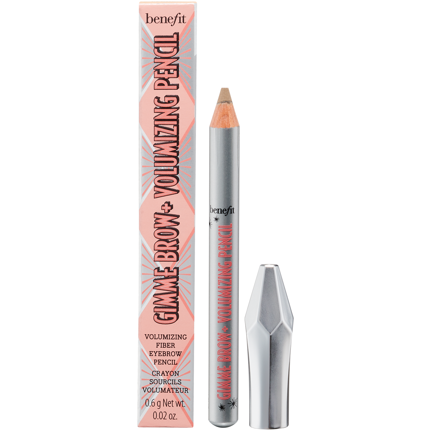 Benefit Gimme Brow+ kredka do brwi dodająca objętości 02 Warm Golden Blonde, 0,6 g